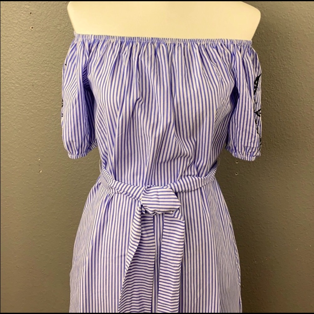 Who What Wear Bardot dress